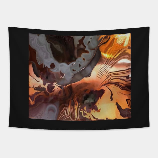 Stocksom Copper Agate Tapestry by stocksomart