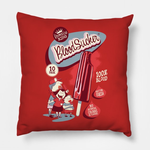 Bloodsucker Pillow by Steven Rhodes