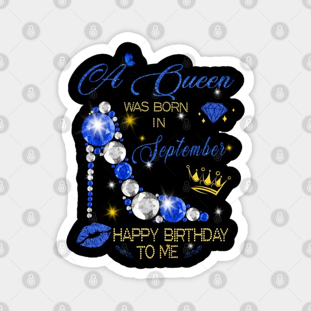 September Queen Birthday Magnet by adalynncpowell