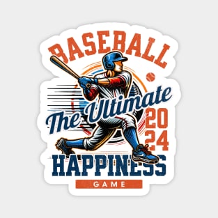 Baseball The Ultimate Happiness Game Magnet