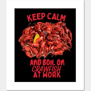 Funny Crawfish Boil Gift Cajun Louisiana Seafood Food Meme - Crawfish - T- Shirt