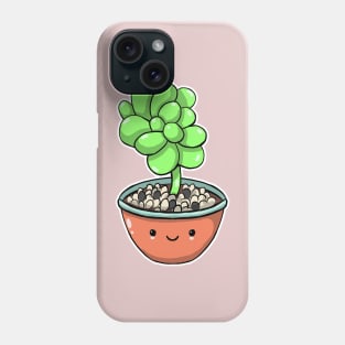 Kawaii Succulent Love Phone Case