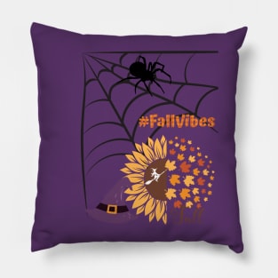 A fun little pumpkin spice witchcraft in the air. Pillow