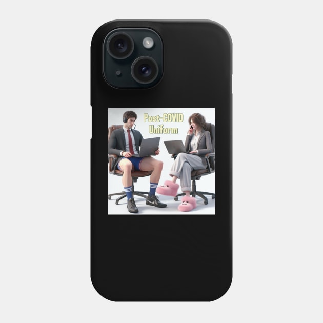 COVID had some benefits Phone Case by DadOfMo Designs