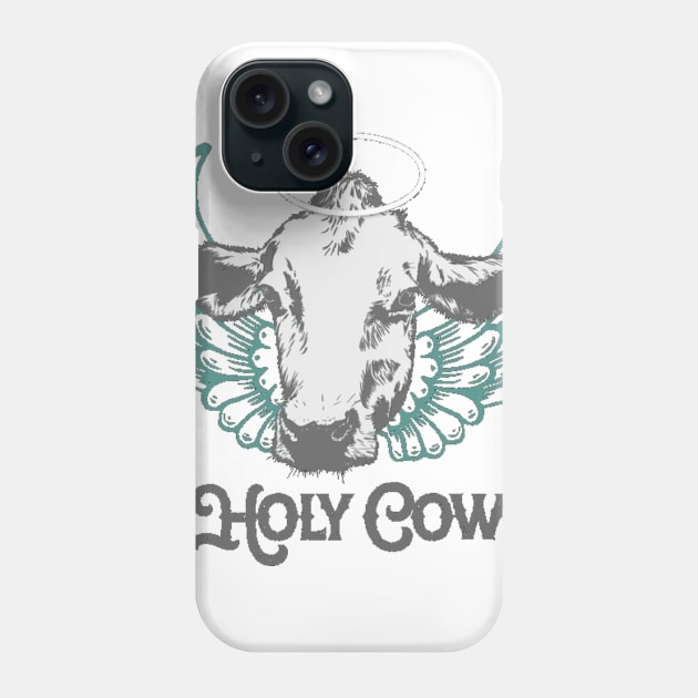 Holy Cow Phone Case by chrissyloo