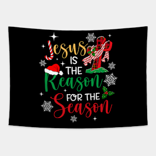 Jesus Is The Reason For The Season Christmas Day Christians Tapestry