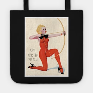 She Aims to Please! Tote
