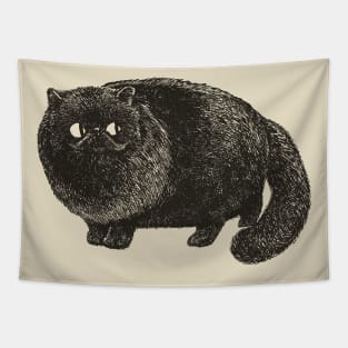 Black Cat Cat Tapestry