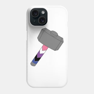 gender fluid thor pride Phone Case