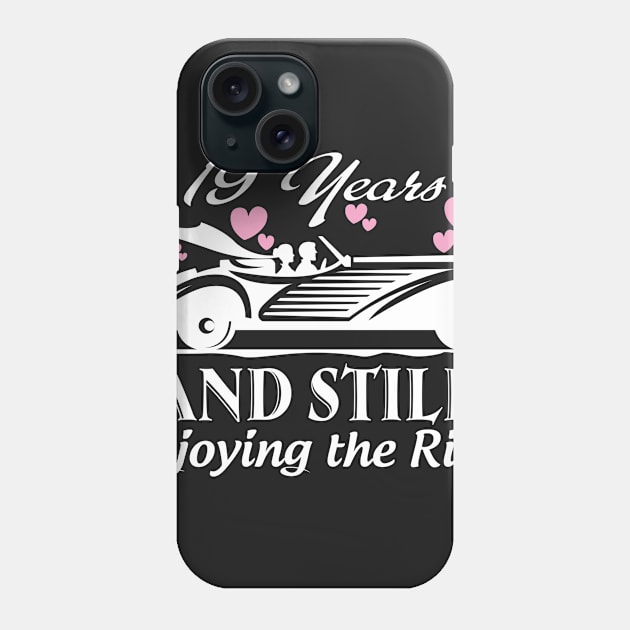 Anniversary Gift 19 years Wedding Marriage Phone Case by bestsellingshirts