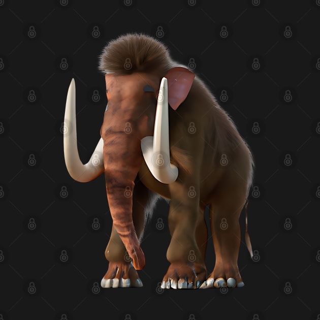 Realistic mammoth by FromBerlinGift