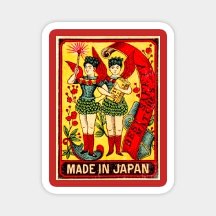 Japan Vintage Angels Matches Magnet