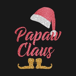 Funny Santa Papaw Claus Merry Christmas Gifts for Men Women T-Shirt