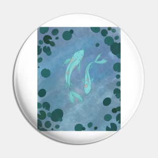 Koi pond II Pin