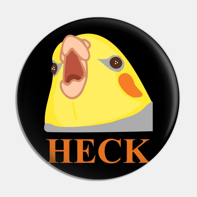 HECK - cockatiel Pin by FandomizedRose