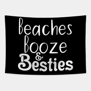 Beaches Booze and Besties Beach T Shirts, Spring Trends, Beach Lovers Gift, Gift For Women, Gift For Her, Travel Tapestry