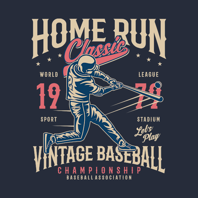 Baseball Home Run by lionkingdesign