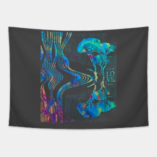 Unique design, nature lovers, self development, environmentalist Tapestry