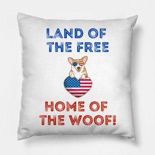 Home of the woof Pillow