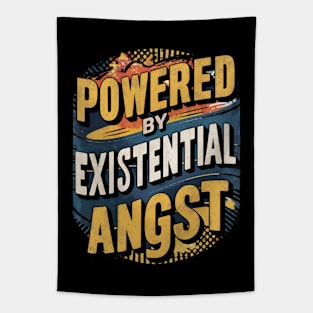 Powered by existential angst Tapestry