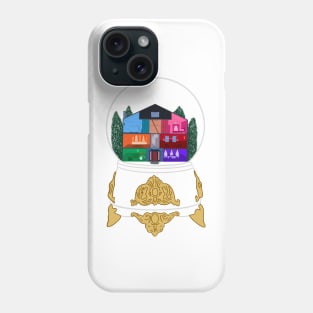 Lover House Snow Globe Phone Case