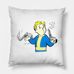 Vault Boy Nuclear Nostalgia Pillow