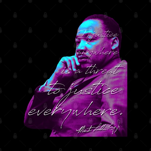 MLK Portrait Quote by Tatted_and_Tired