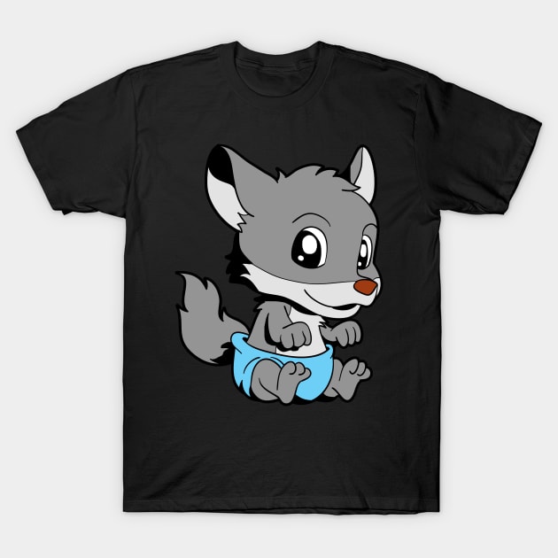 baby wolf shirt
