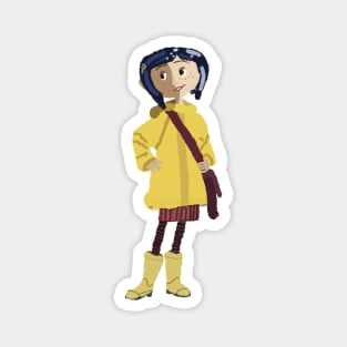 Coraline Neil Gaiman Magnet