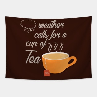 Tea Weather Tapestry