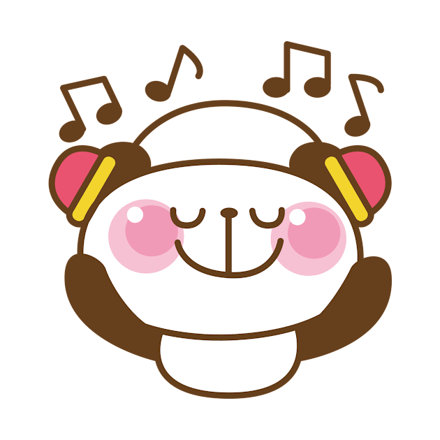 DJ Panda by kawaii_shop