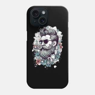 Hipster Beard Guy Phone Case