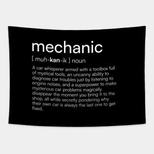 Mechanic definition Tapestry