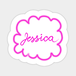 Jessica. Female name. Magnet