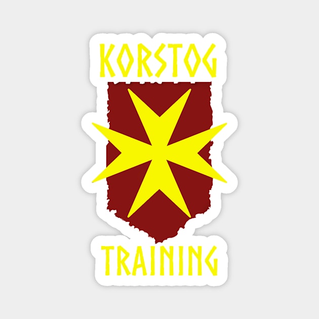 Korstog T-Shirt Magnet by Korstog Training