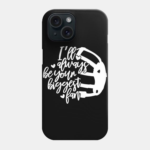 Wrestling Mom Gift I'll Always Be Your Biggest Fan Mom of a Wrestler Phone Case by StacysCellar