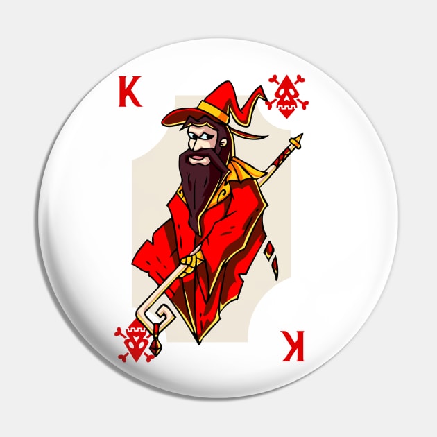 Easy Halloween Playing Card Costume: King of Diamonds Pin by SLAG_Creative