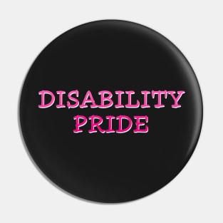 Disability Pride (2) Pin