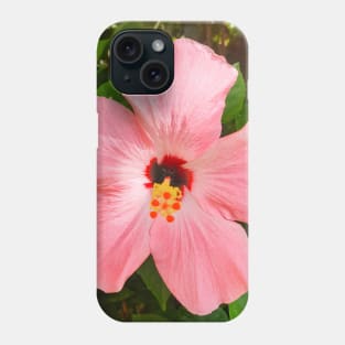 Pink Hibiscus Flower Phone Case