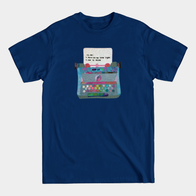 Love Light Typewriter - Grateful Dead - T-Shirt Love Light Typewriter - Grateful Dead - T-Shirt