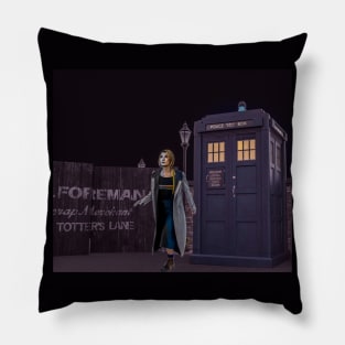 Doctor Who- 13TH Doctor ''TOTTERS LANE'' Pillow