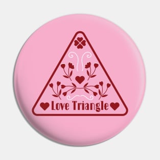 Love Triangle | Book Tropes | Book themed Pin