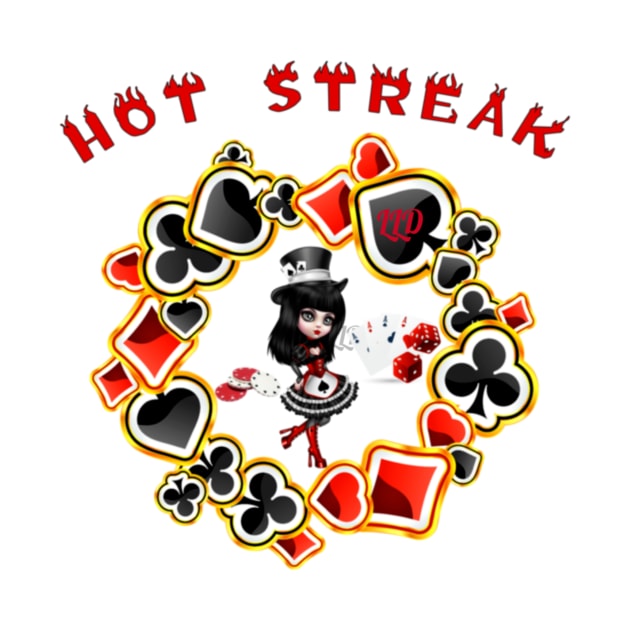 Hot Streak Vegas Graphic by LittleLuxuriesDesigns