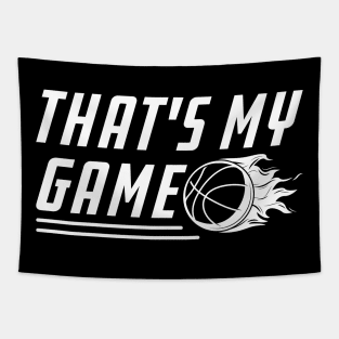 Basketball Sport That's My Game Tapestry