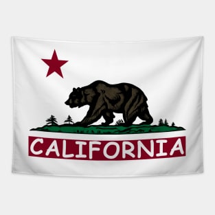 California Flag Tapestry