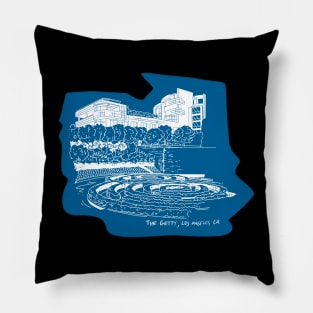 Los Angeles landmarks Pillow