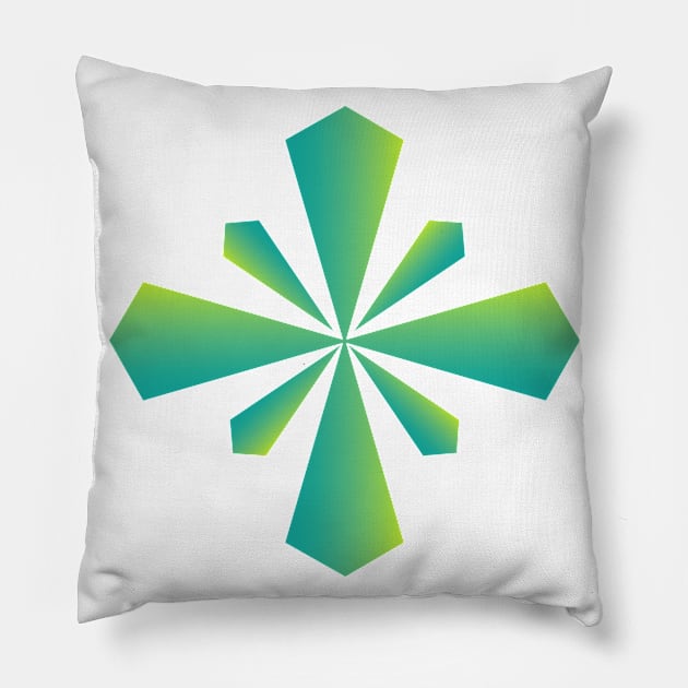 Emerald Pillow by The E Hive Design