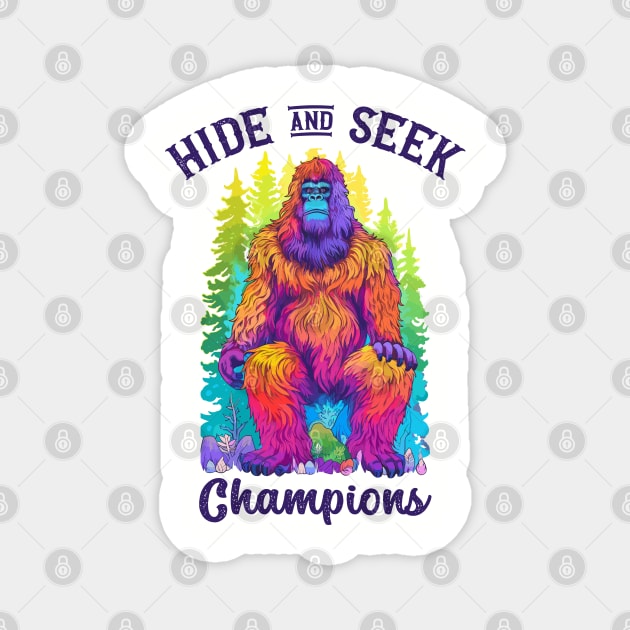 Hide and seek champions Magnet by Yopi