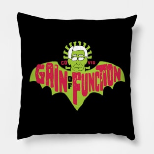 Funny Fauci Gain of Function Bat Chimera Pillow