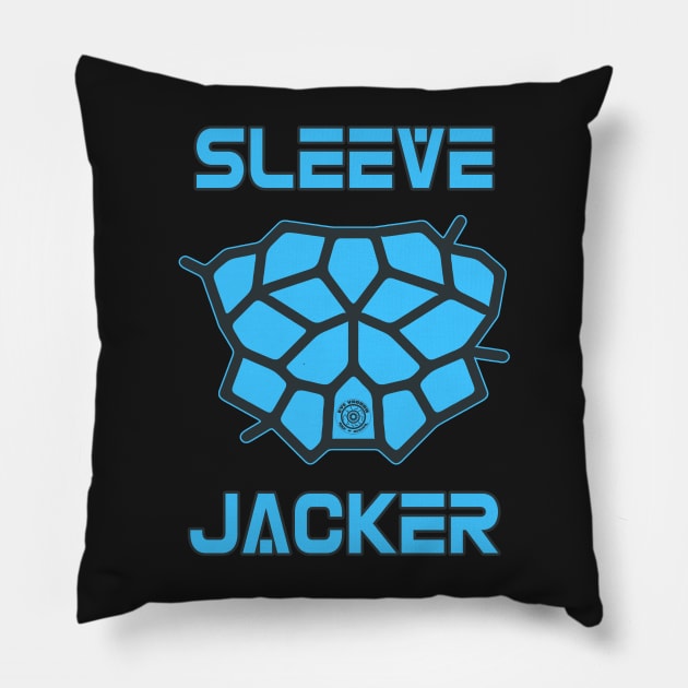 Sleeve Jacker mk2 Pillow by eyevoodoo